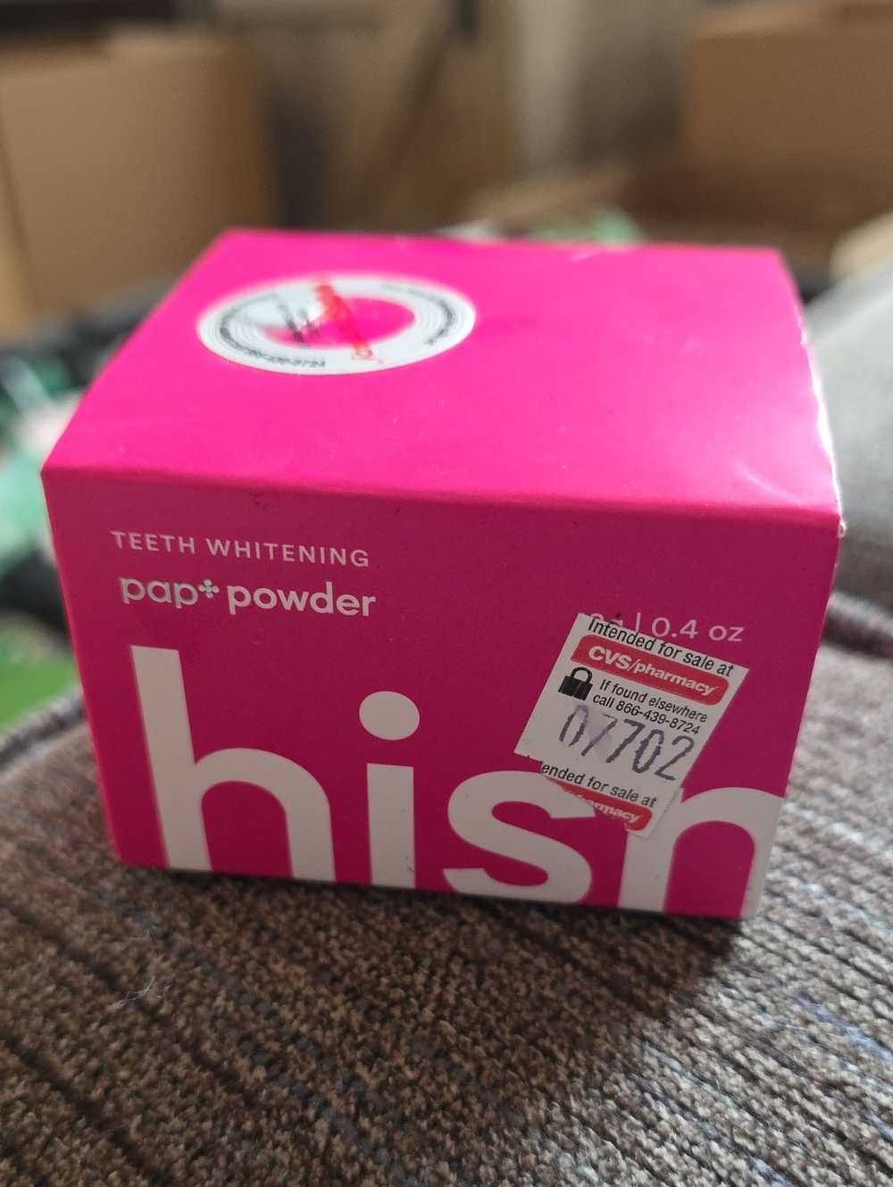 HismileTeeth Whitening Pap Powder – Vibrant Pink
